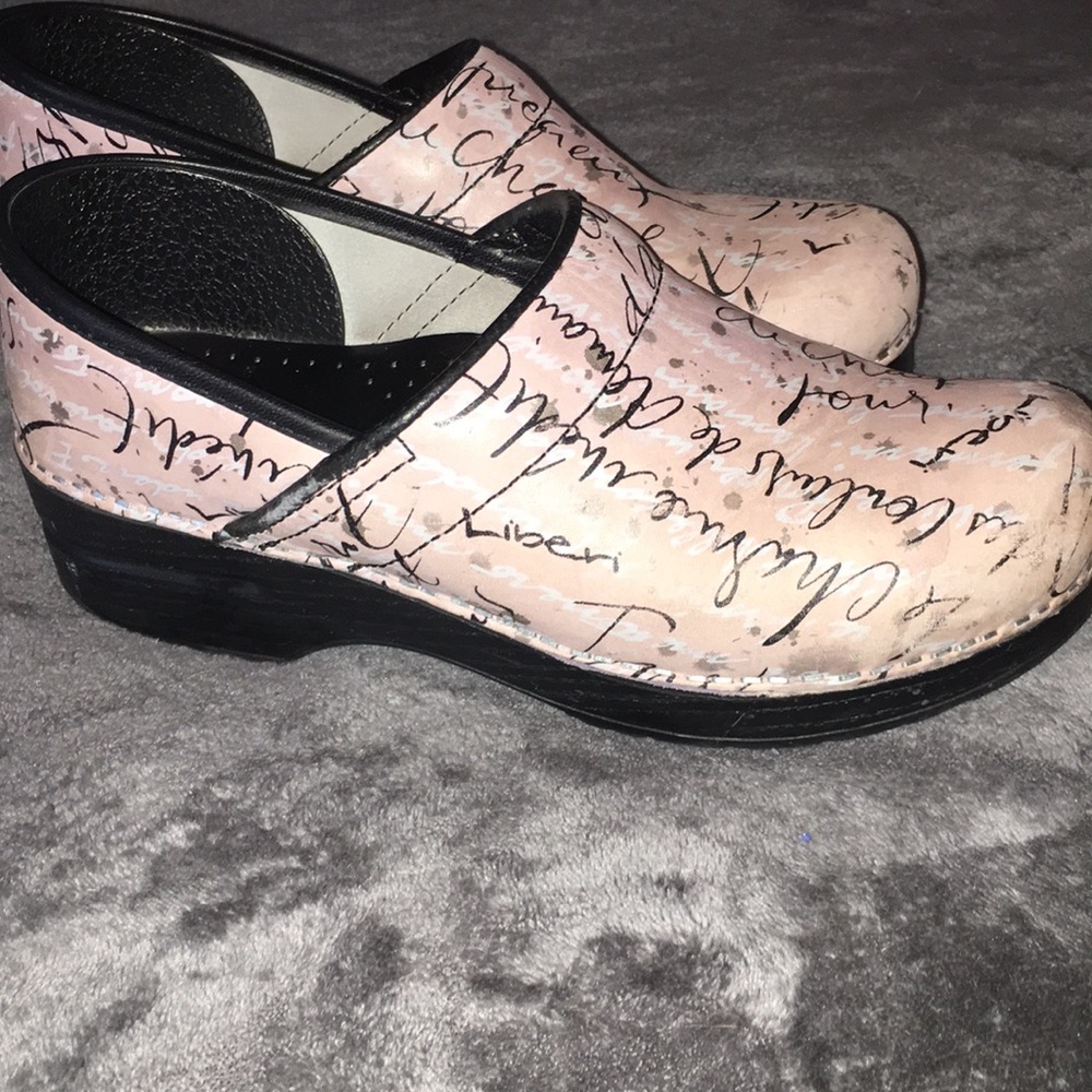 DANSKO WORK SHOES CLOGS 38 7.5 8